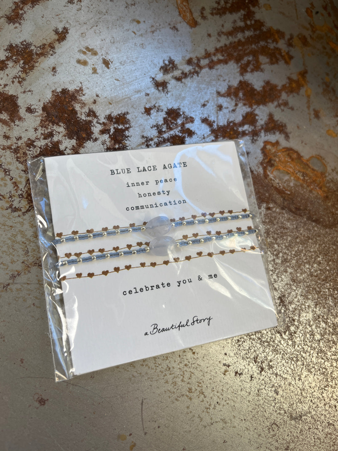 A Beautiful Story - Armbånd med månesten & guldperler