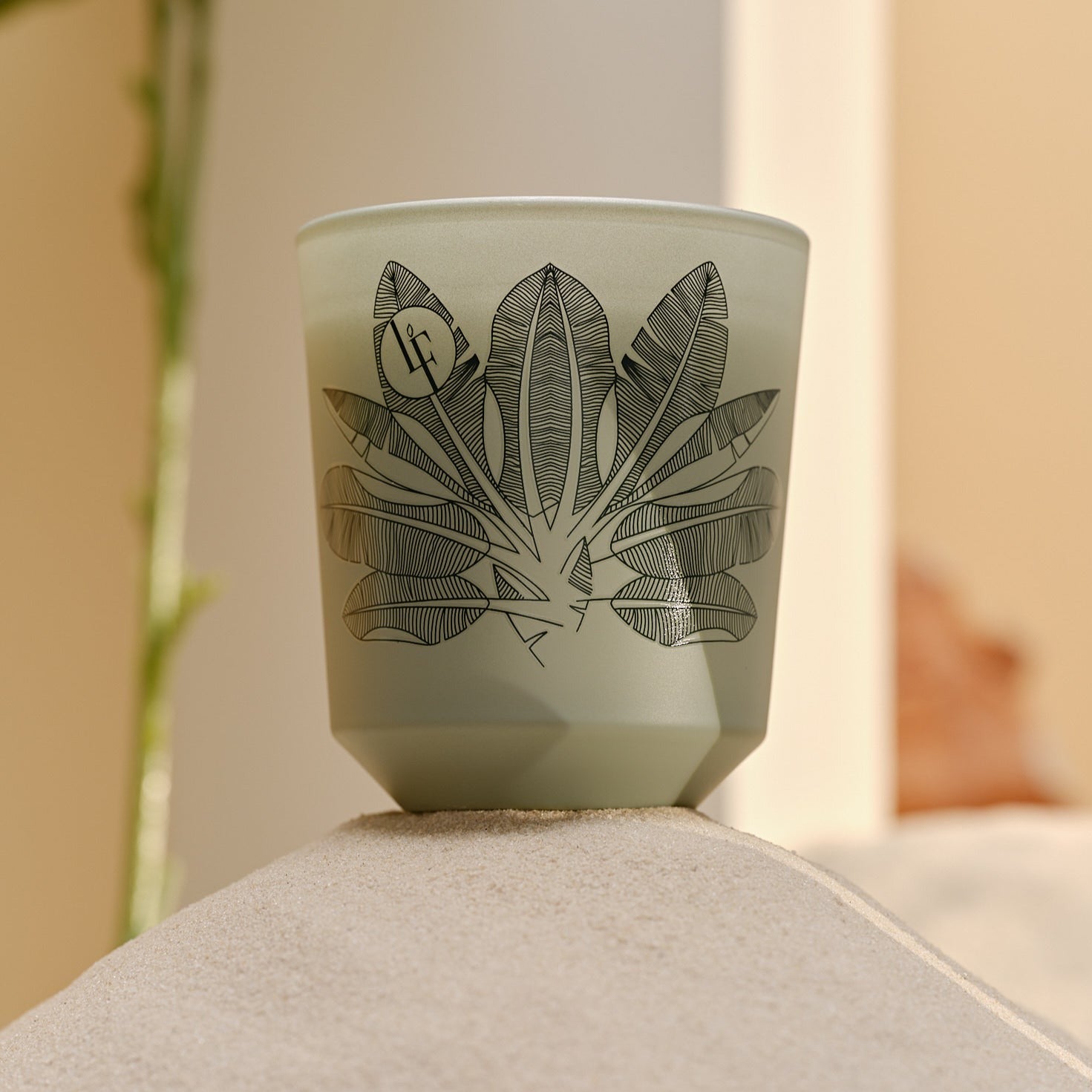 Duftlys m. Palm Tree - Lights from Elsewhere - Bougies la Francaise