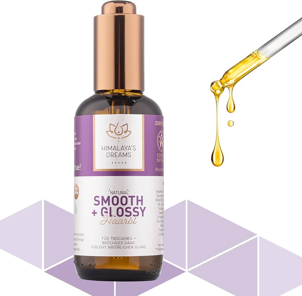 Himalaya Dream hårolie til fugt & glans med jojoba olie