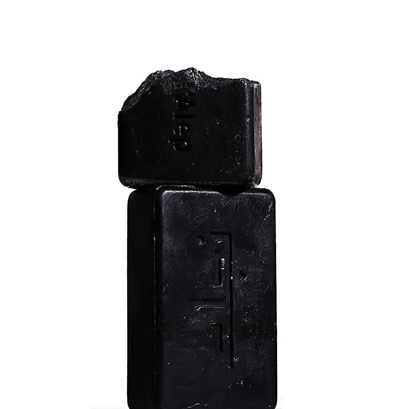 Aleppo sæbe med økologisk trækul & 5% laurbærolie – Dybderensende, detoxende & traditionel