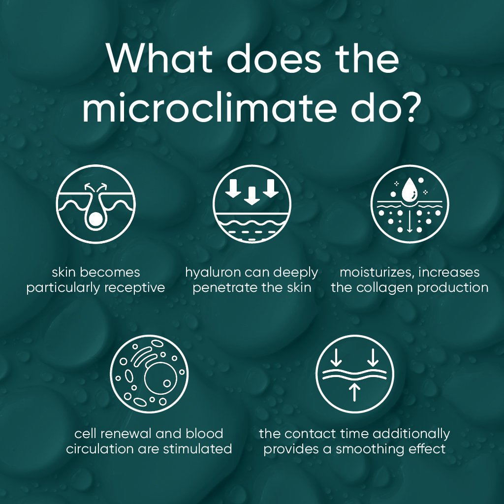 Apricot mundmaske med hyaluron “I love your smile” - genanvendelig silikonemaske