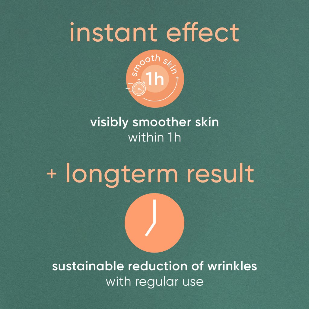 Apricot mundmaske med hyaluron “I love your smile” - genanvendelig silikonemaske