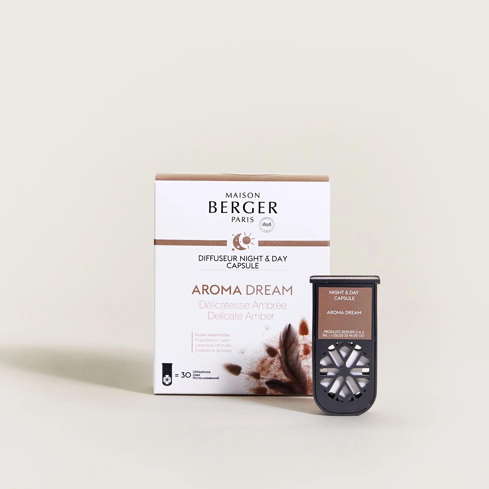 Maison Berger refill – Aroma Dream | Duft til vækkeur