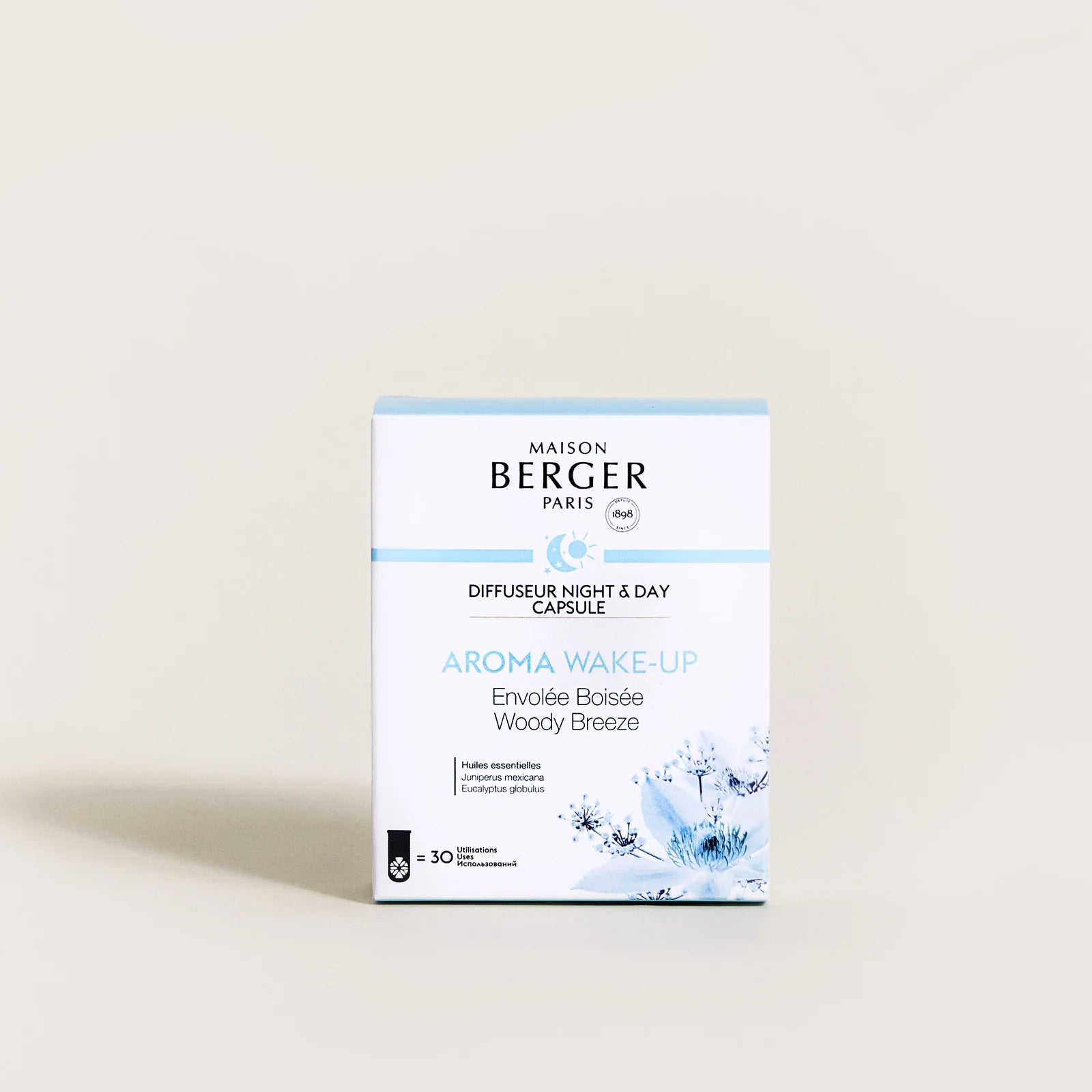 Maison Berger refill – Aroma Wake-Up | Duft til vækkeur