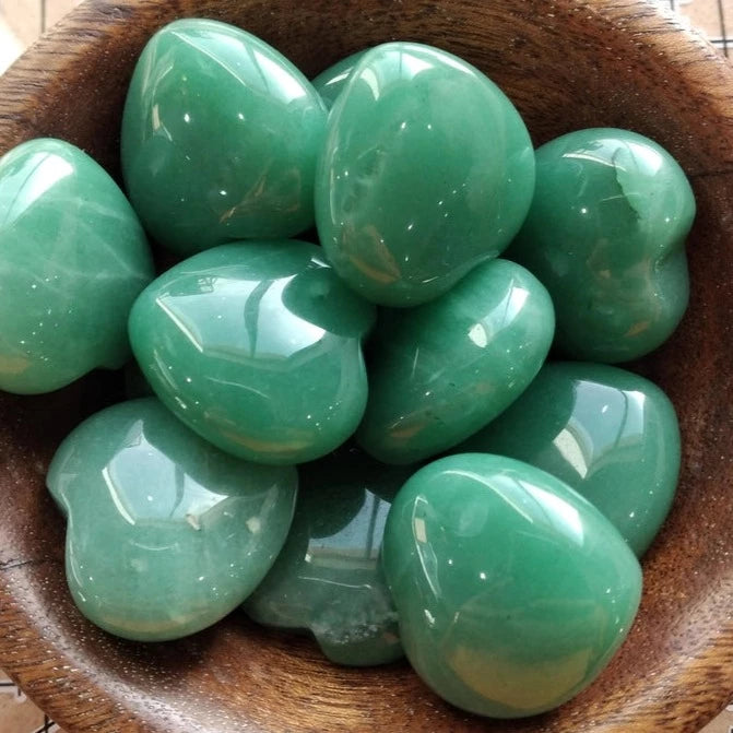 Aventurin krystalhjerte