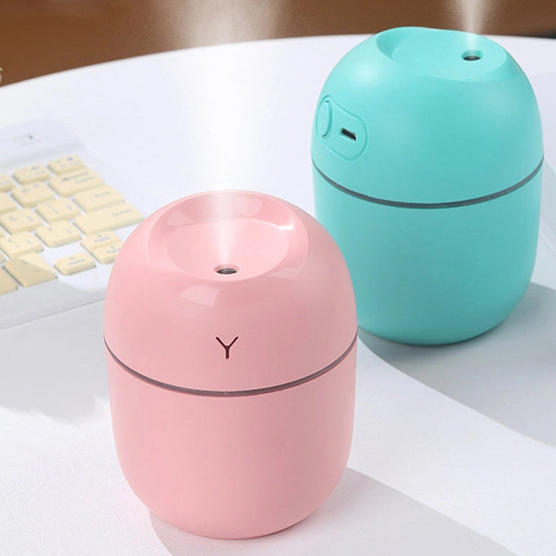 Farvet aroma diffuser i lyserød og blå, til hjem og kontor