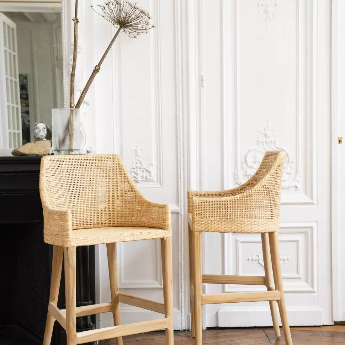 SAIGON RATTAN & CANE BARSTOL | KOK MAISON