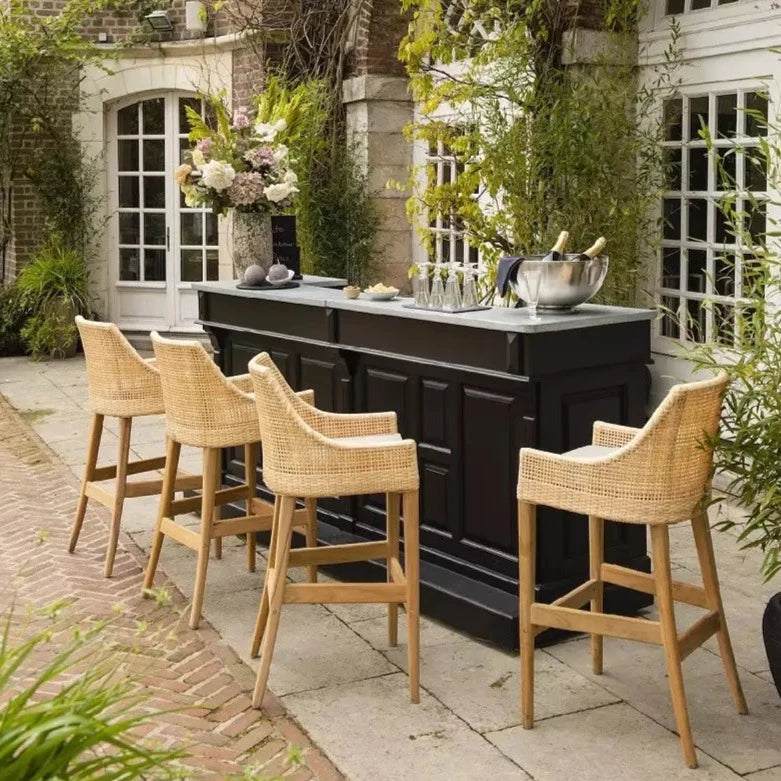 SAIGON RATTAN & CANE BARSTOL | KOK MAISON