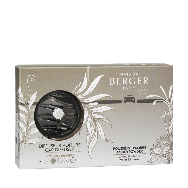 Maison Berger luftfrisker til bilen med Amber Powder