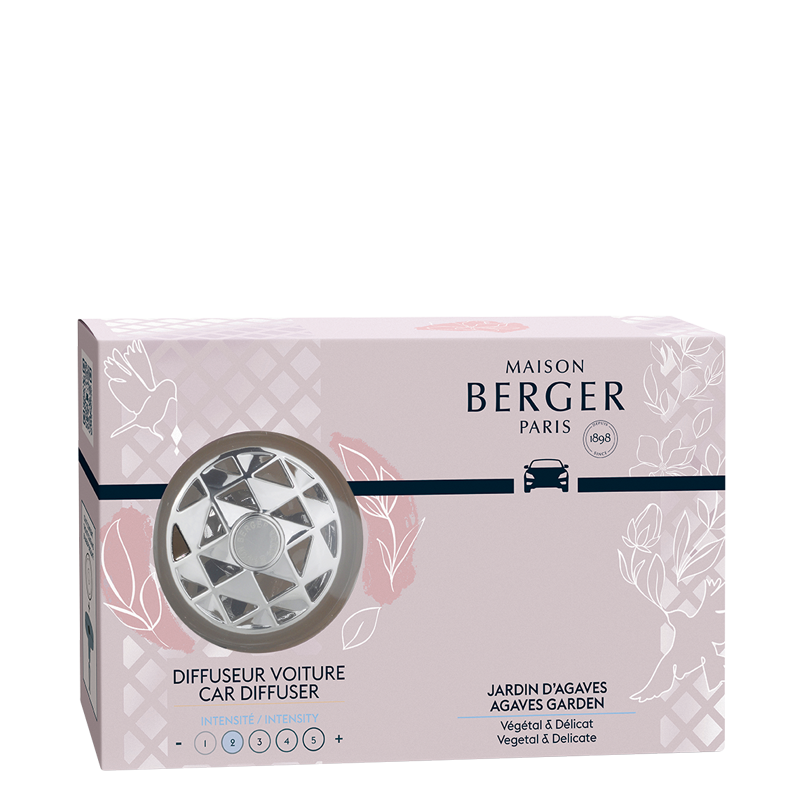 Maison Berger luftfrisker til bilen med Agaves Garden