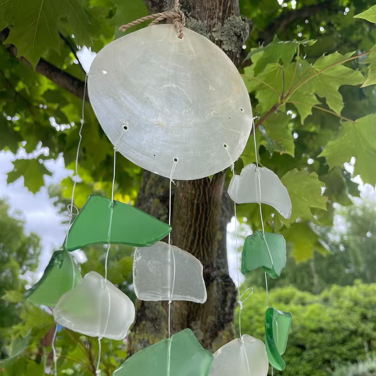 COPIS & GLASS DROP – GRØN & HVID