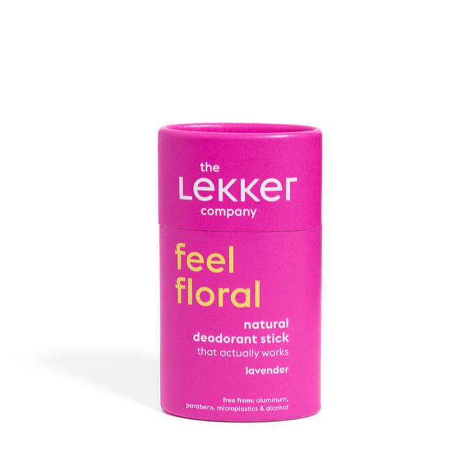 Lekker Naturlig Deodorant Stick | Lavendel Duft – Vegansk & Aluminiumfri