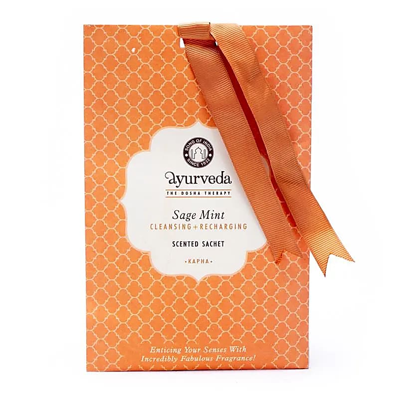 Duftpose med salvie & mynte – Ayurvedisk Kapha | Papirspose