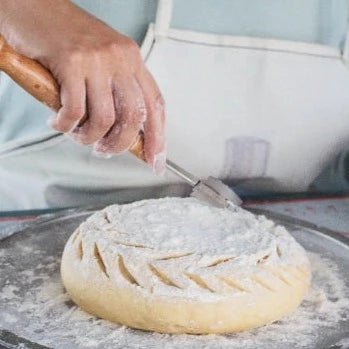 Dejsnitter / ridsekniv til surdej & brød | Skarpe snit, dekorative mønstre & professionel finish