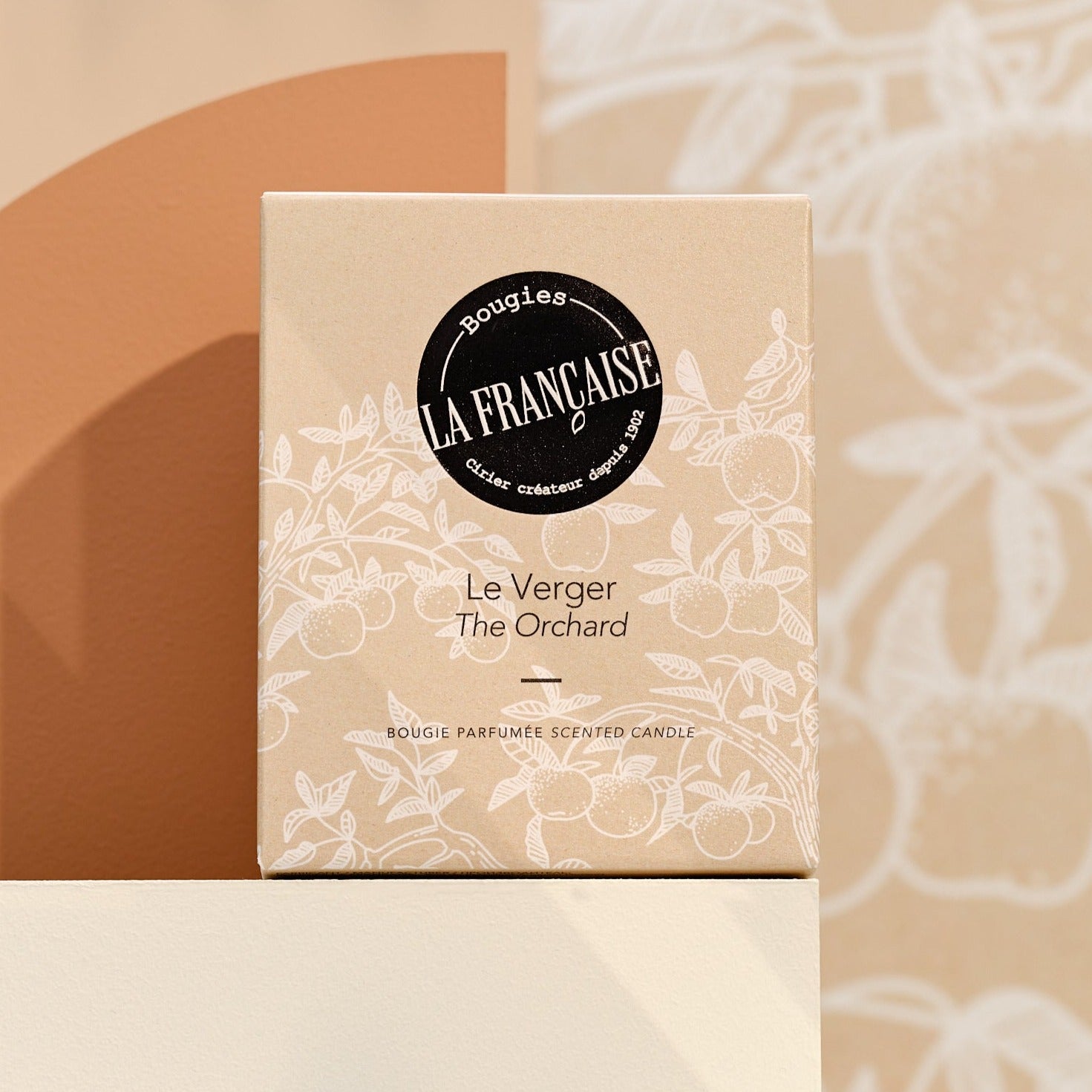 The Orchard Duftlys | Bourgie La Française – Rød mandarin, orangeblomst & cedertræ