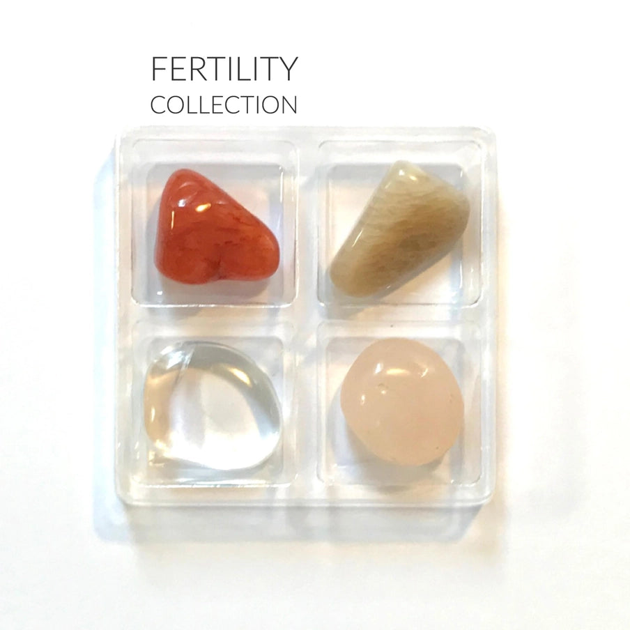 Fertility krystalkit med forskellige sten