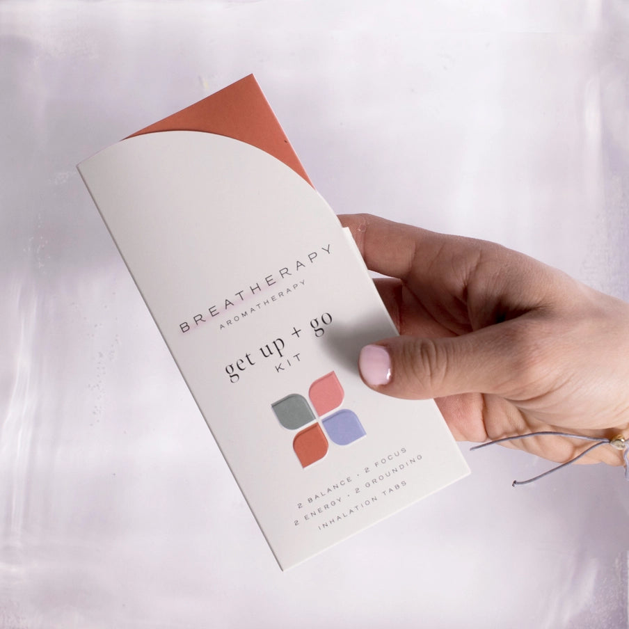 Get up + go patches kit | aromaterapi plaster til energi boost