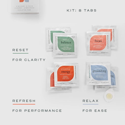 Get up + go - inhalationsplaster med æteriske olier (8 stk)