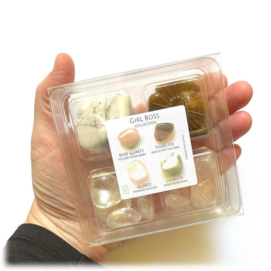 Girl Boss krystal kit | Krystaller til selvtillid, styrke & succes