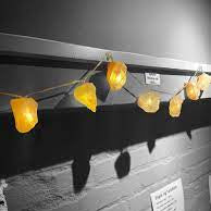 Himalaya salt LED lyskæde – Rå krystaller med varm og naturlig glød