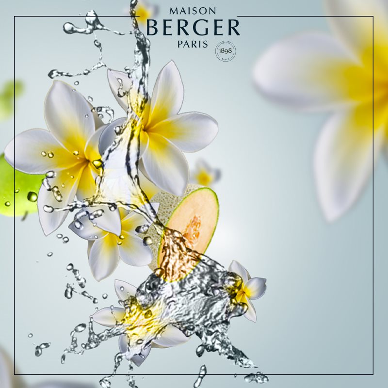 Opløftende refill til Maison Berger bildiffuser med Aroma Happy – en frisk og harmonisk duft, der spreder glæde og positiv energi i bilen.