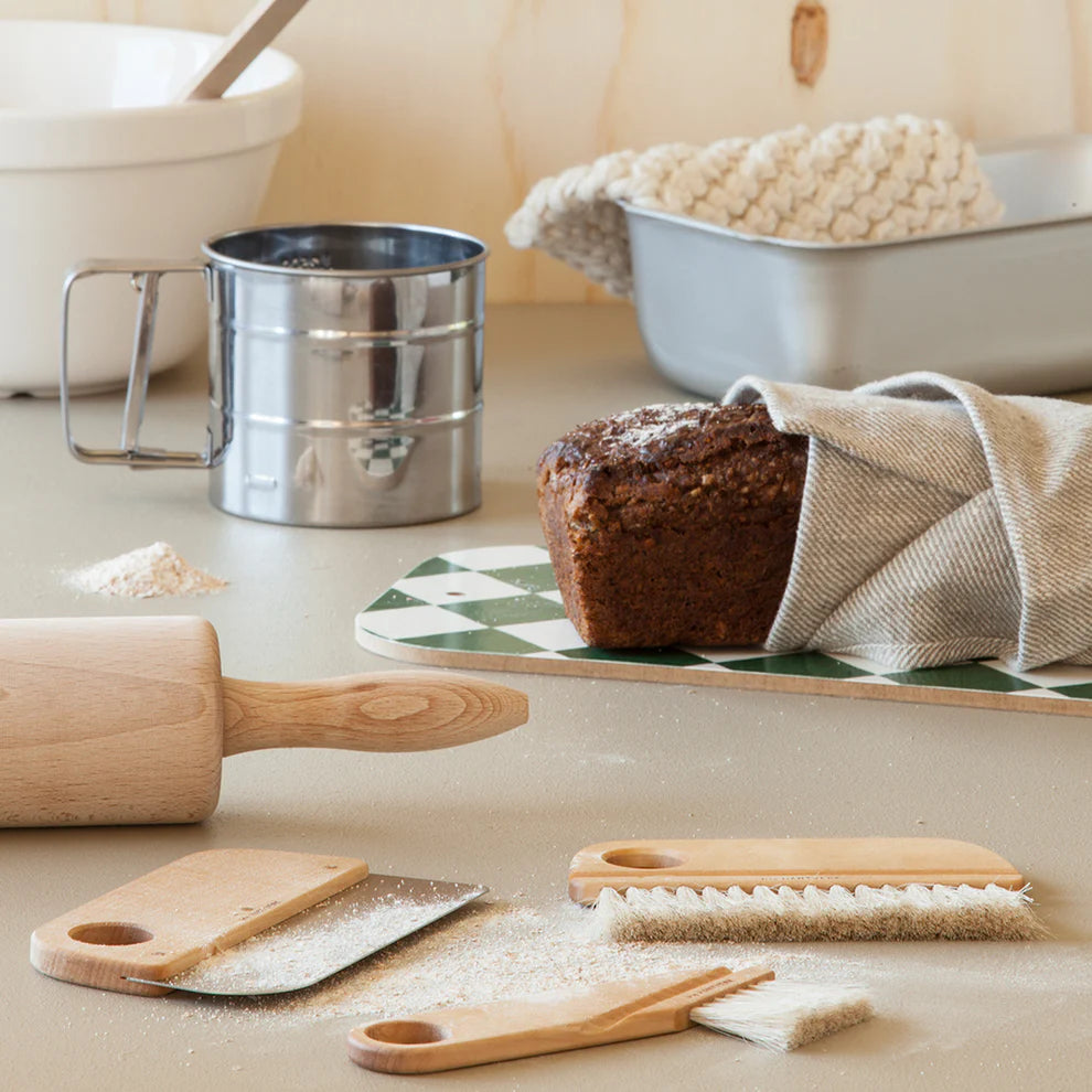 Iris Hantverk Bagebørste | Håndlavet børste i birketræ & naturhår