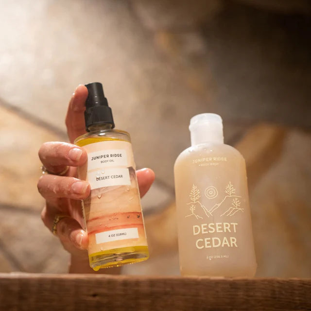 Juniper Ridge body oil – Desert Cedar | Naturlig, varm & dybt nærende