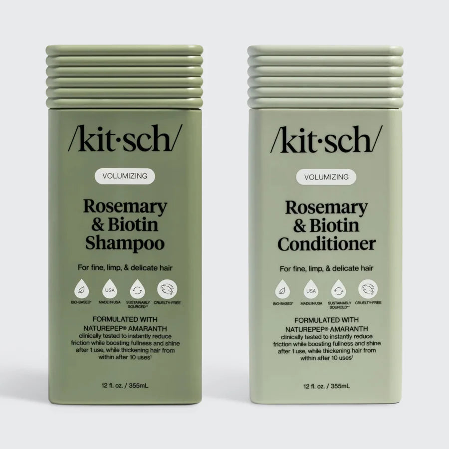 Kitsch rosmarin og biotin shampoo og balsam pakke