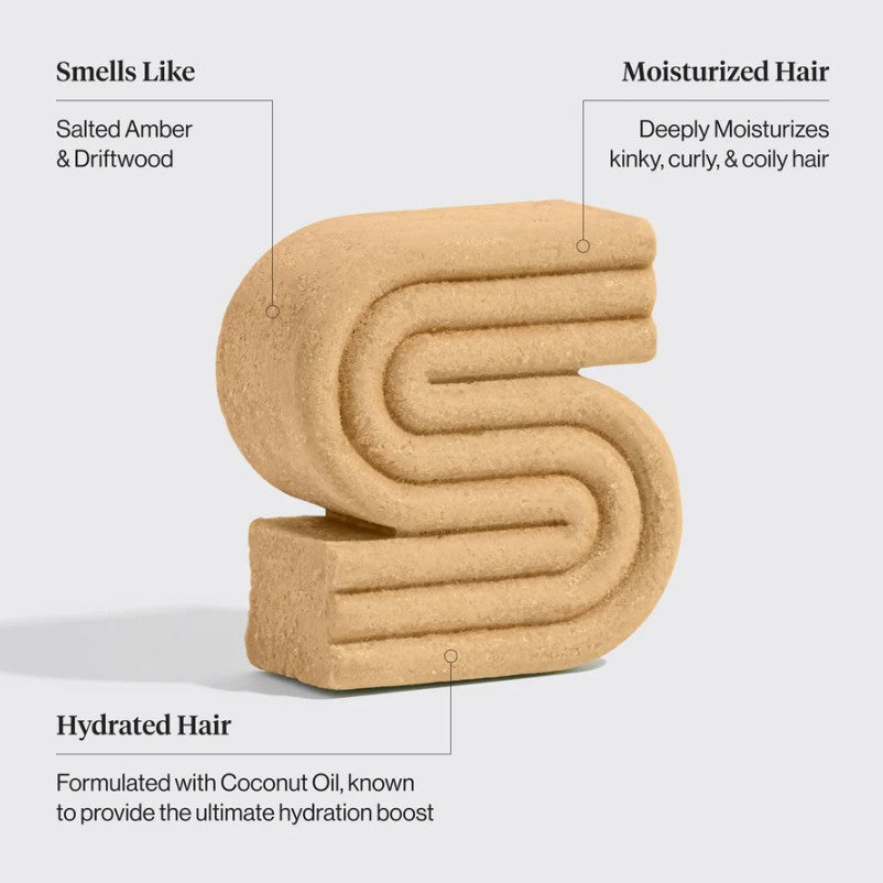Kitsch shampoo bar med kokosolie – blødgør & reparerer tørt hår