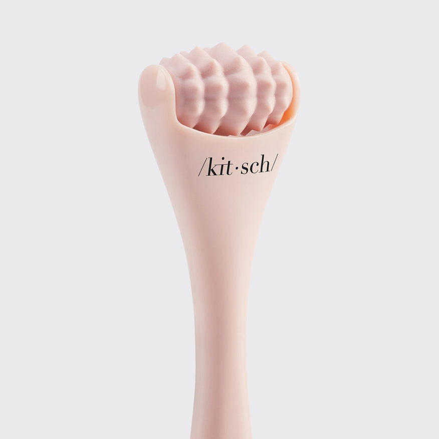 KITSCH Mini Spa Rollers stimulerer blodcirkulation, reducerer hævelser og giver naturlig glød. Et elegant ansigtsrullesæt til daglig selvpleje.
