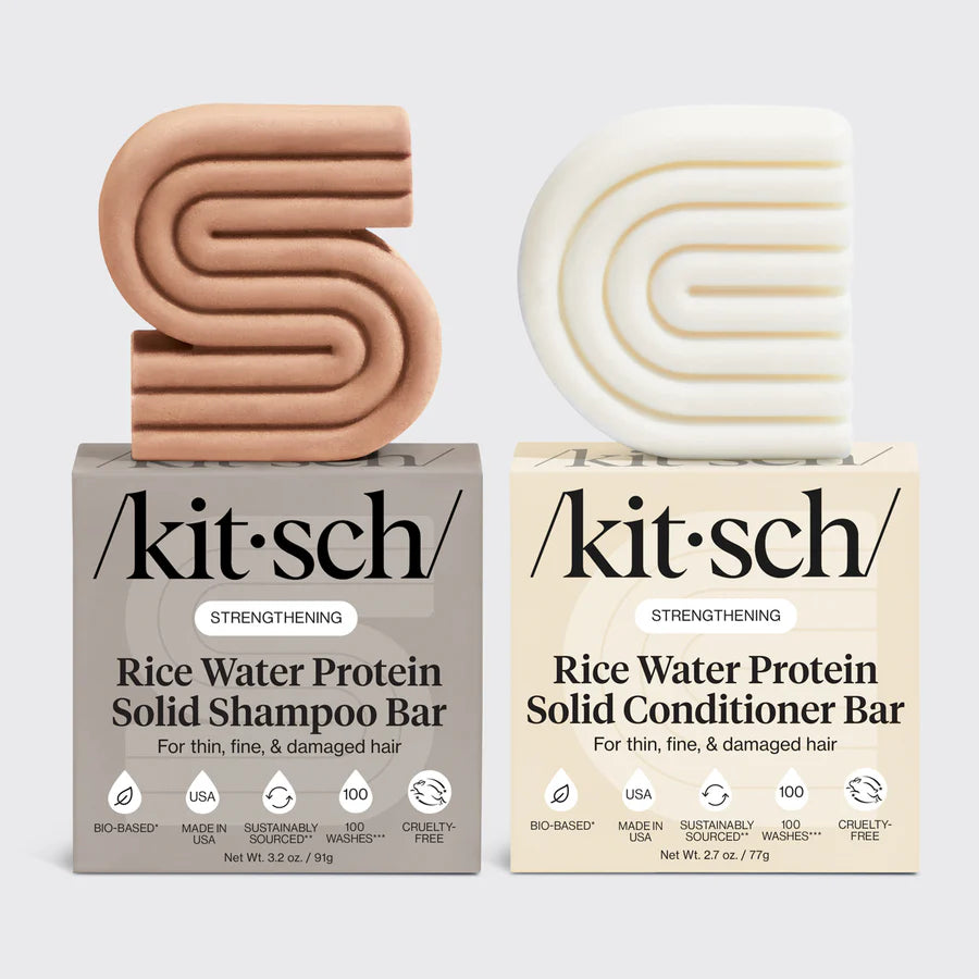 Kitsch shampoo & balsam med Rice Water Protein – til fint hår