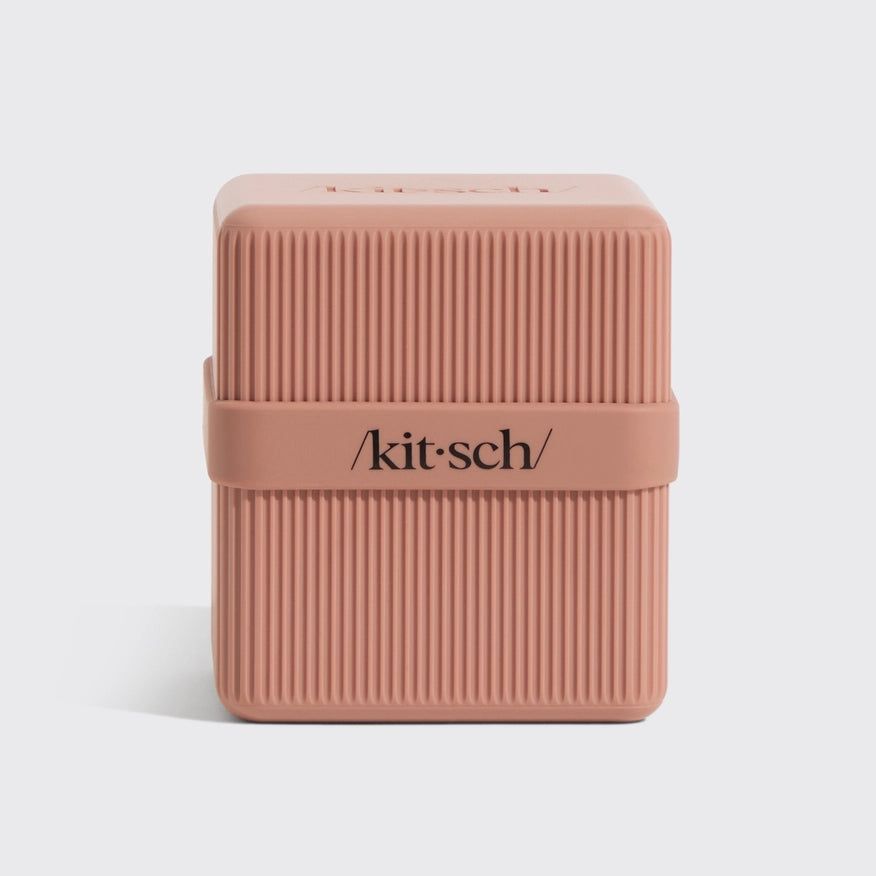 KITSCH Travelcase med 2 rum - opbevaring til shampoo & conditioner bars