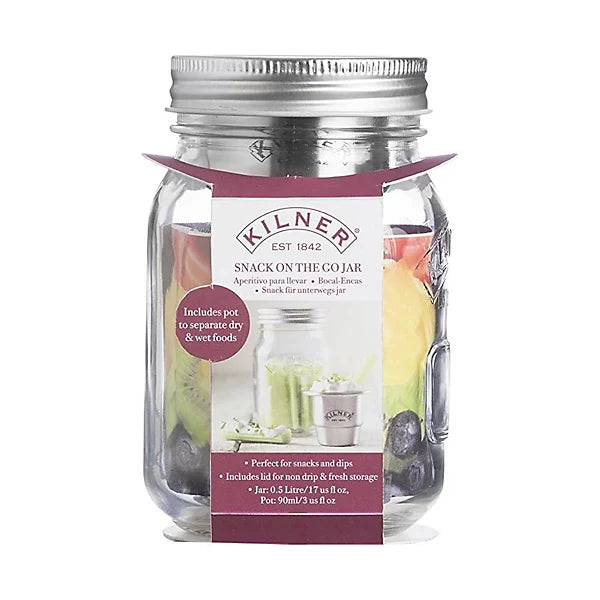 Kilner Snack On The Go glas 500 ml