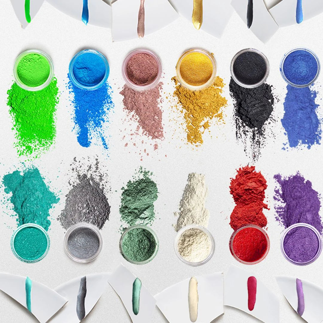 Kintsugi reparationssæt med guld, sølv & farver - glas & porcelæn reparation