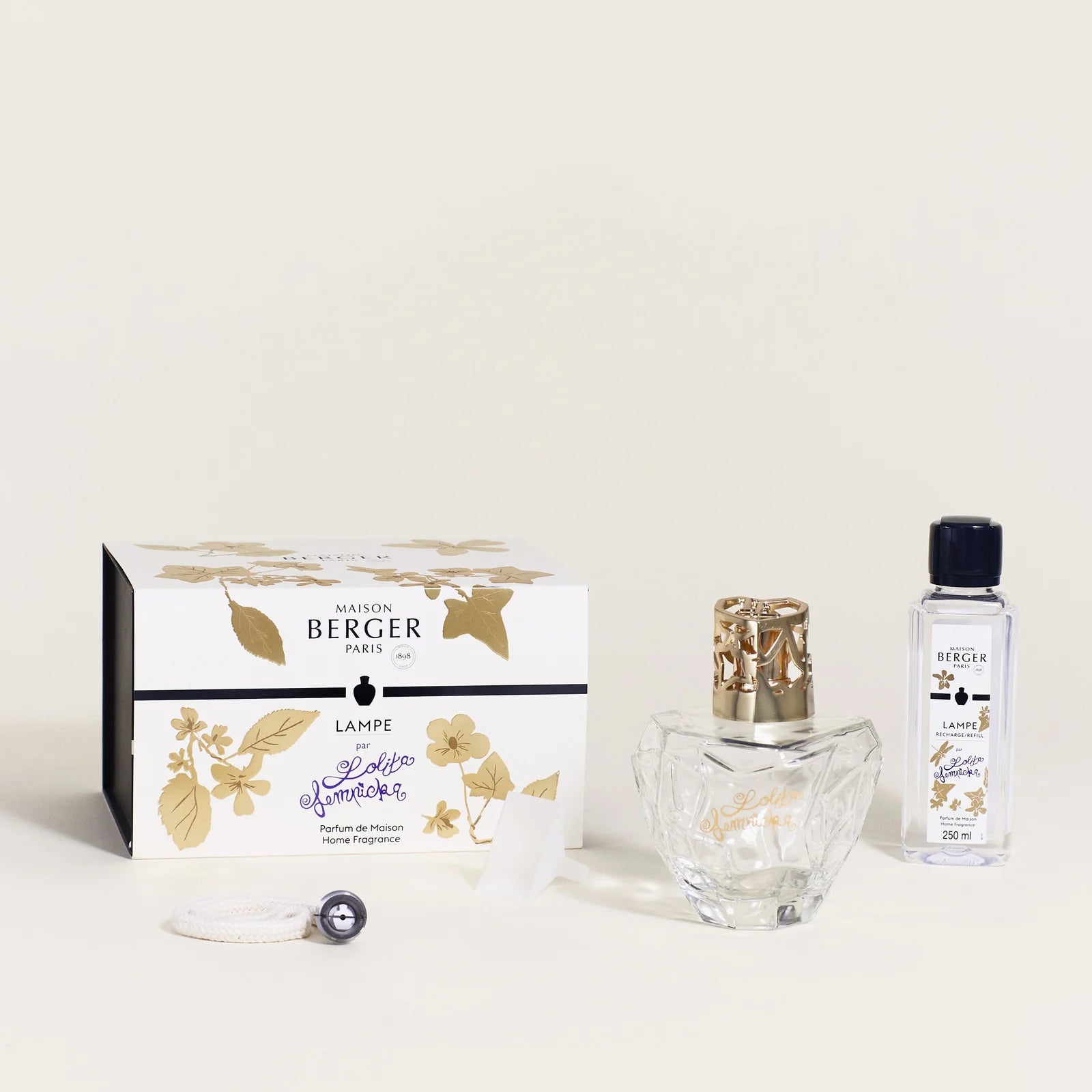 Lolita Lempicka duftlampe fra Maison Berger Paris – et ikonisk samarbejde med forførende signaturduft, der forener fransk elegance, sensuel parfume og effektiv luftrensning