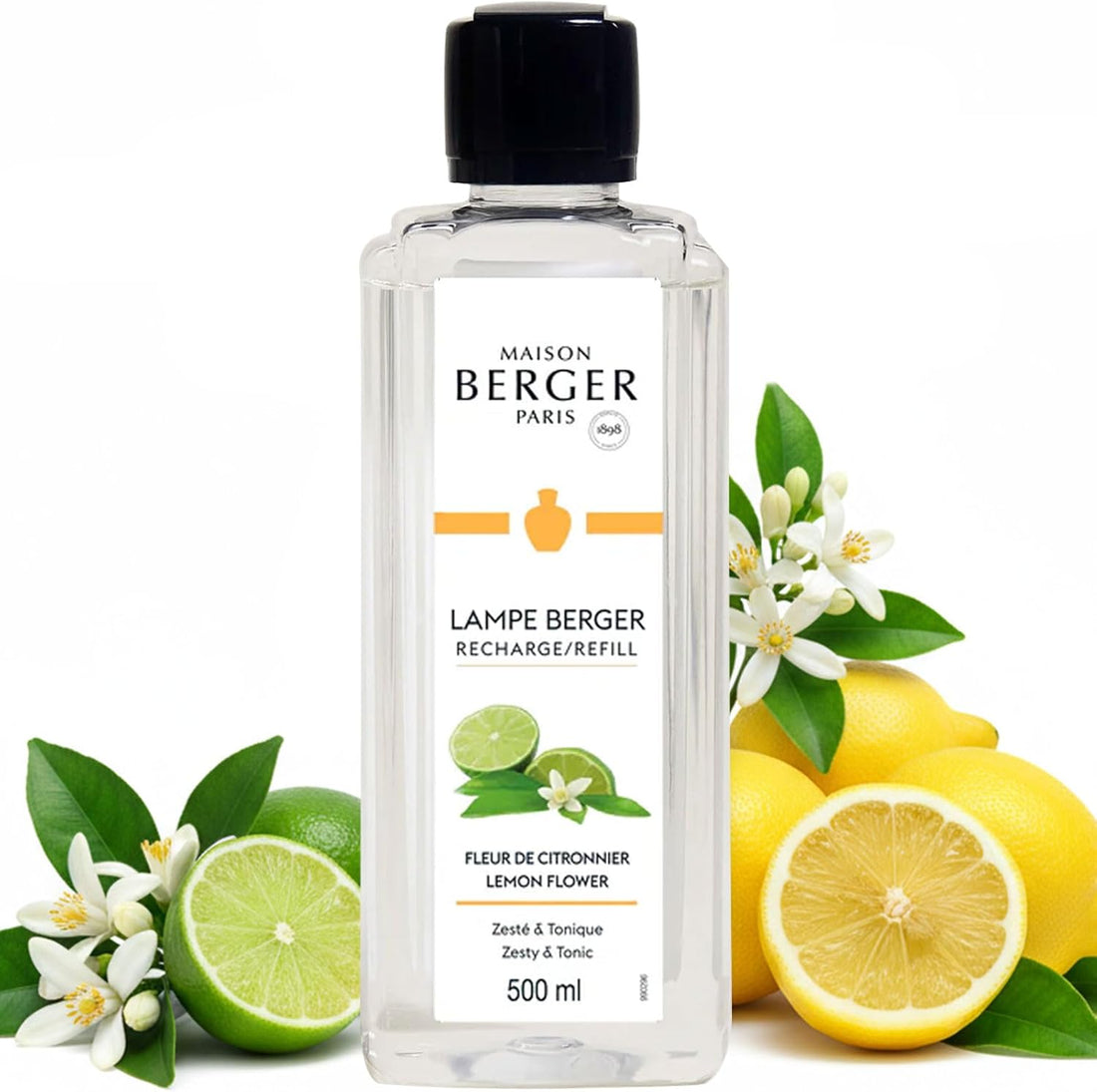 Lemon Flower fra Maison Berger Paris er en sprudlende citrusduft, der fylder dit hjem med frisk energi, lethed og ren velvære.