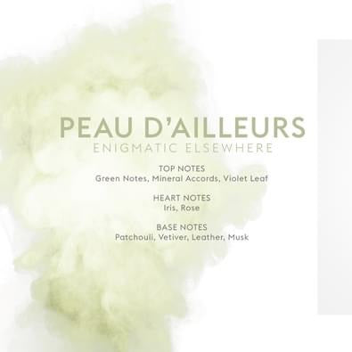 Peau d’Ailleurs fra Maison Berger Paris – en raffineret og abstrakt duftoplevelse, hvor mineraler, blomster og trænoter smelter sammen i ren, moderne elegance.