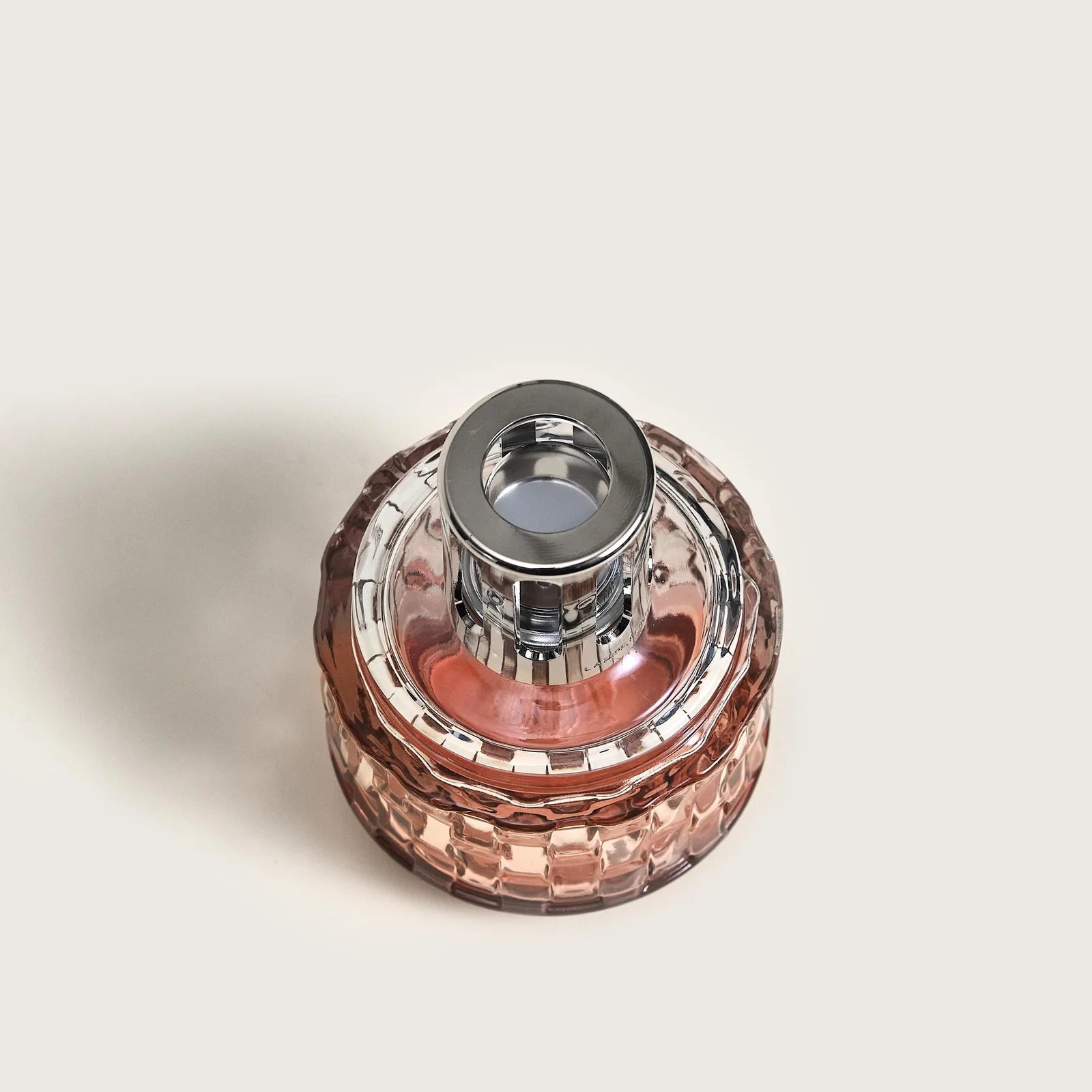 Maison Berger Amber Pink Variation – sofistikeret duftlampe & luftrenser i amber farvet glas