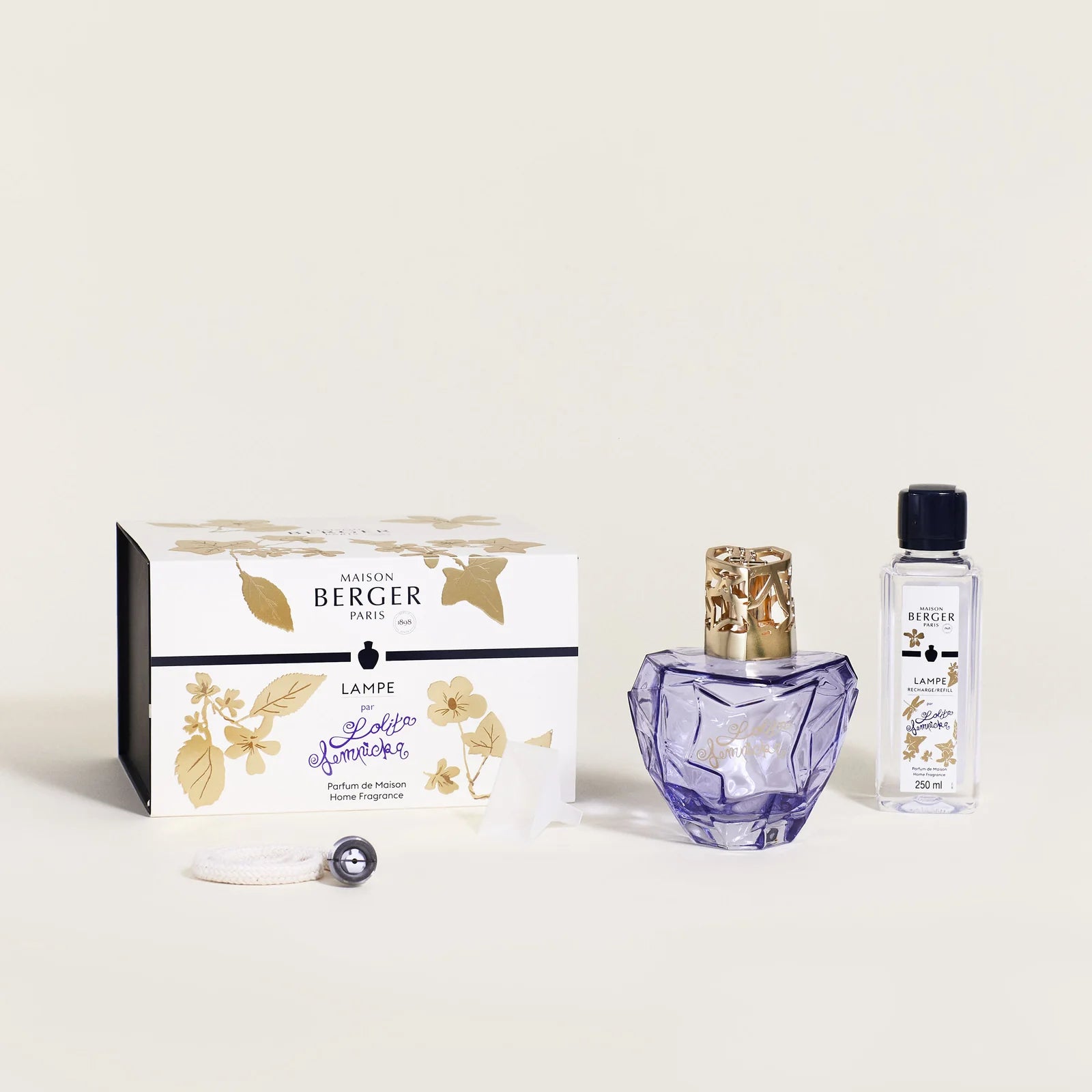Maison Berger duftlampe Purple Lolita Lempicka | Komplet sæt med signaturduft