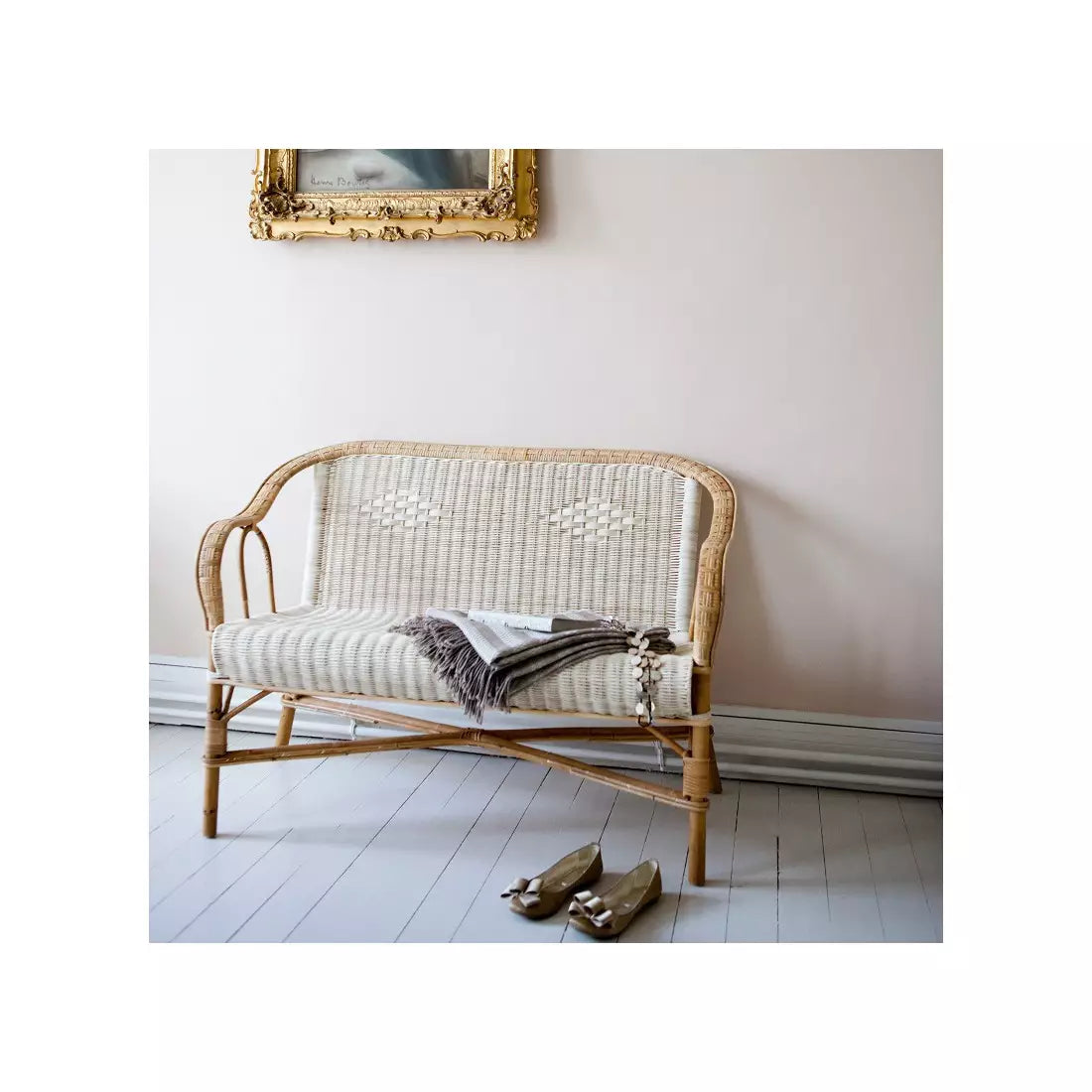 RATTAN BÆNK MARCEL | KOK MAISON