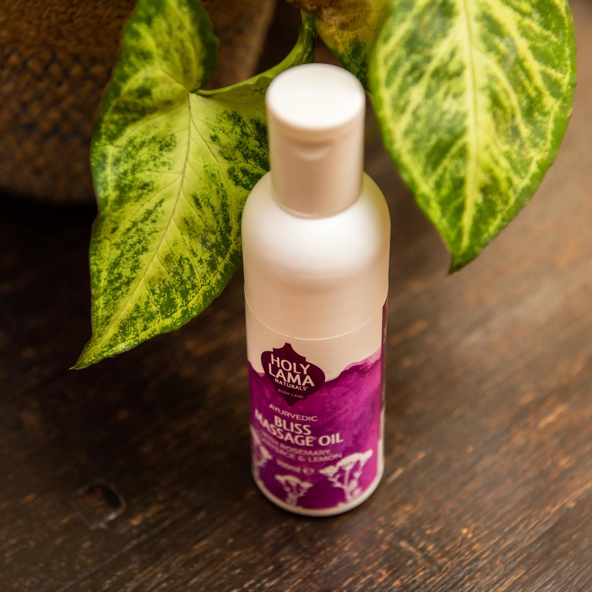 Holy lama Bliss body oil med rosmarin, petitgrain & salvie - Ayurvedisk kvalitet