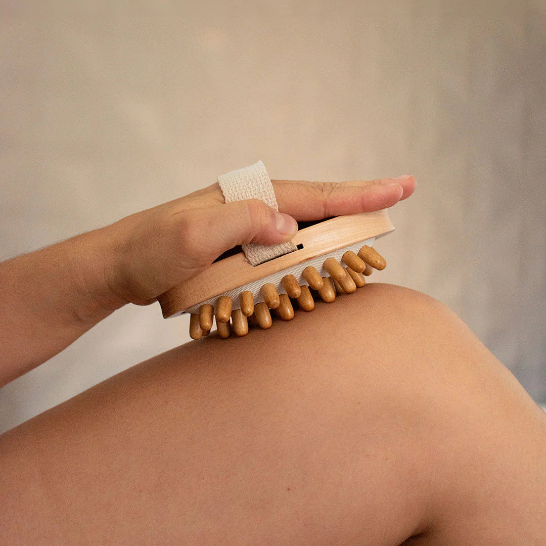 Massagebørste – Blid kropsmassage i badet for glød, cirkulation & velvære