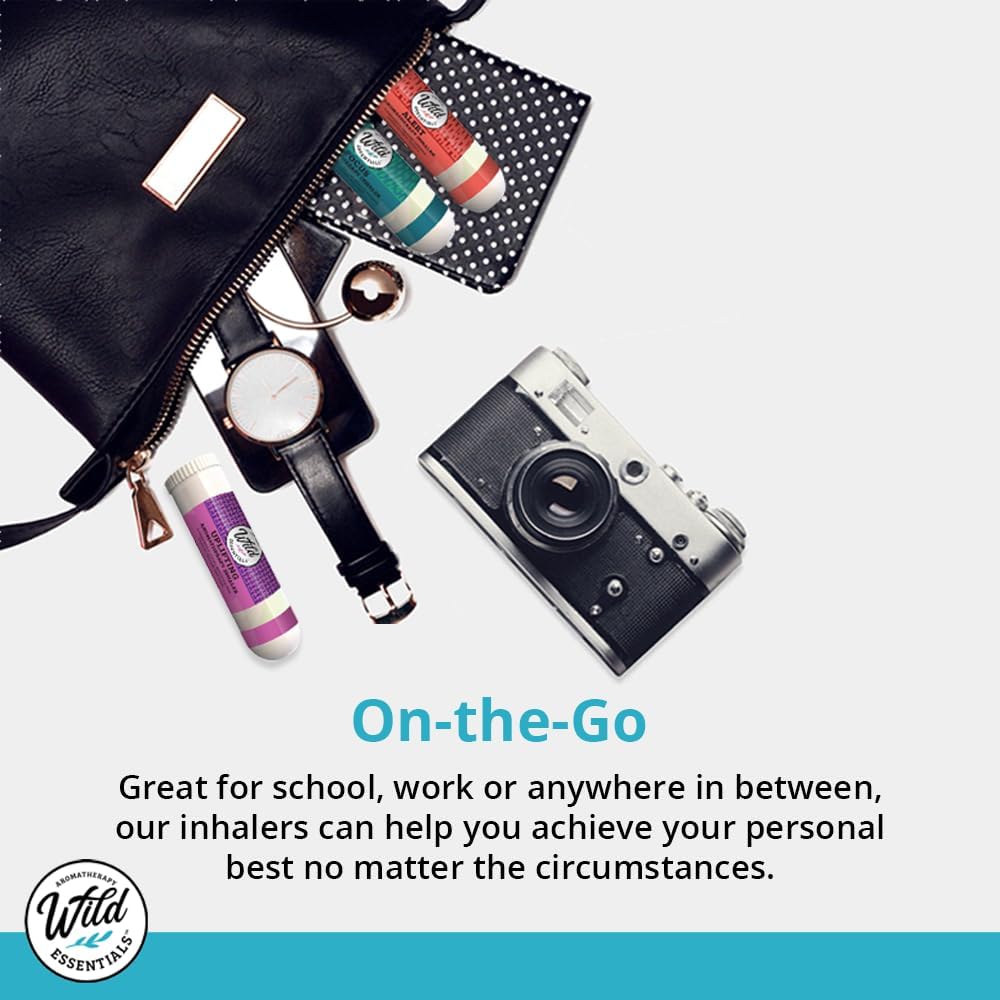 Migraine relief næseinhalator med æteriske olier | Naturlig lindring ved migræne & hovedpine