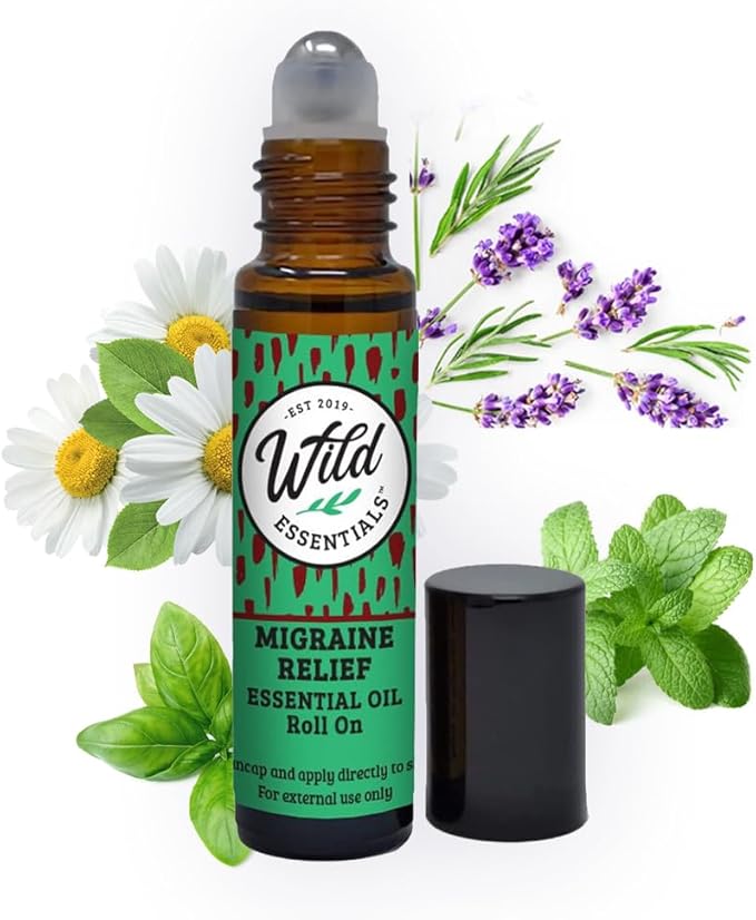 Aromaterapi roll-on mod migræne & hovedpine - naturlig lindring