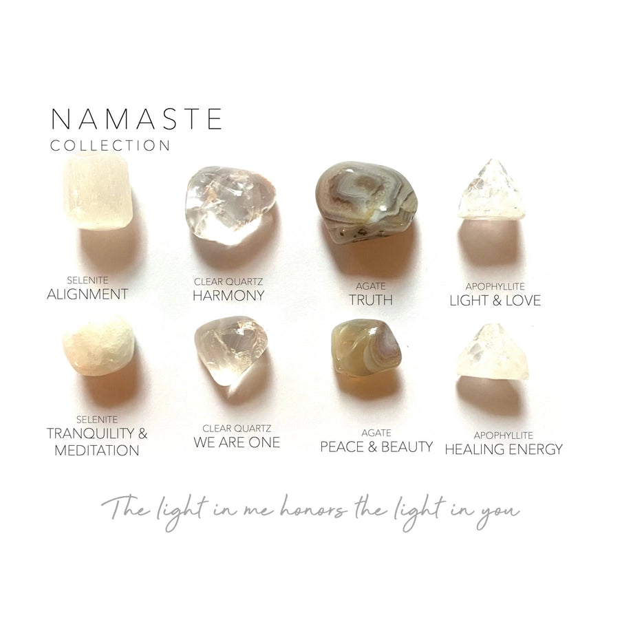 Namaste krystal kit | Krystaller til indre ro, balance & spirituel forbindelse