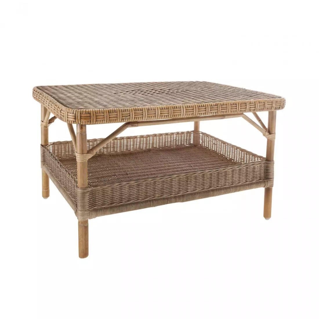 RATTAN SOFABORD MED HYLDE NANTUCKET | KOK MAISON