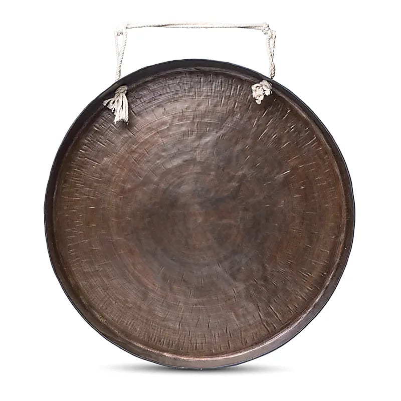 Nepalesisk Chakra Gong - håndlavet Gong til meditation | 60 cm