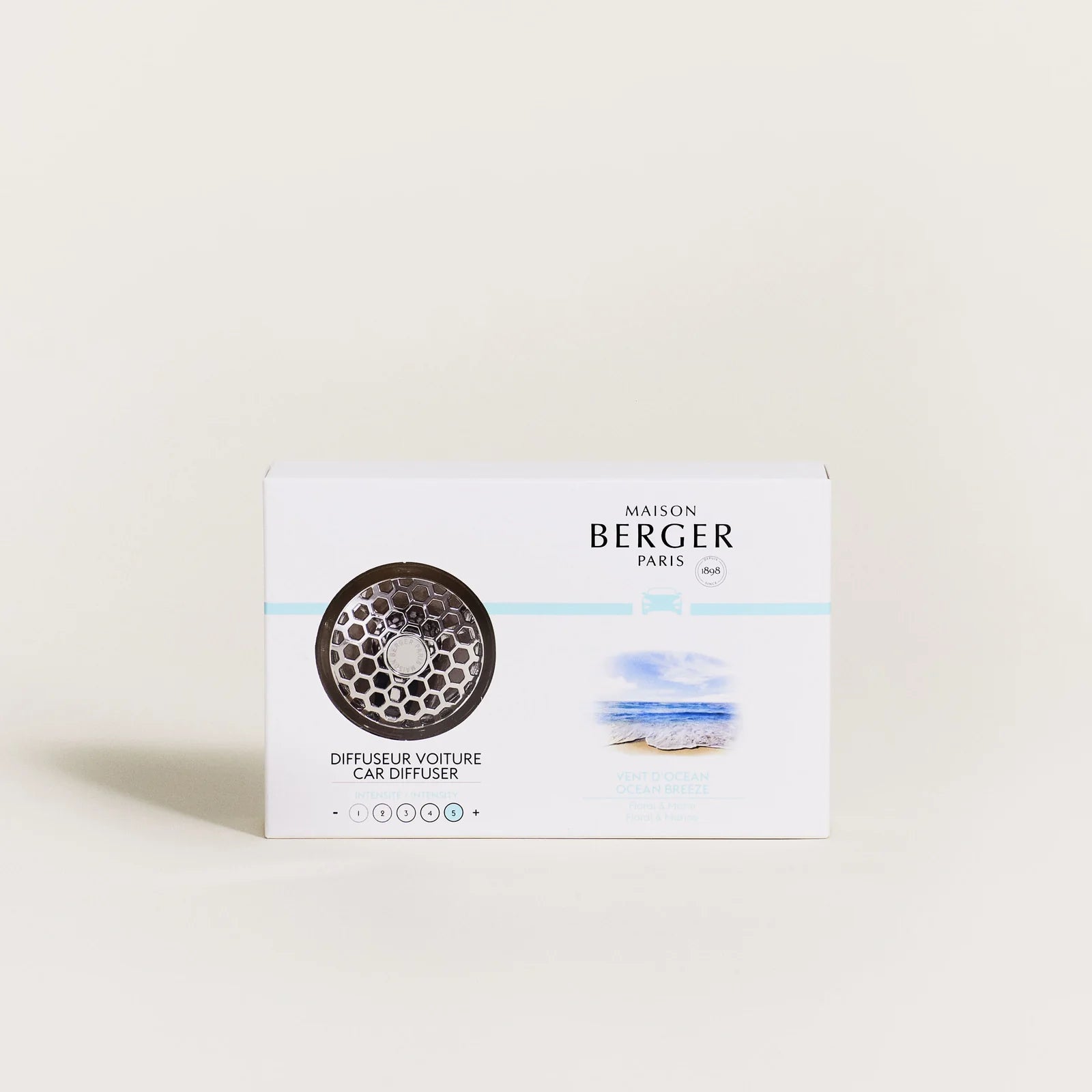 Maison Berger luftfrisker til bilen med Ocean Breeze