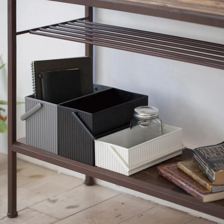 OMNIOFFRE OPBEVARINGSBOX - PRISVINDENDE JAPANSK DESIGN - GRÅ