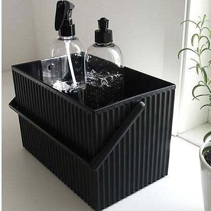 OMNIOFFRE OPBEVARINGSBOX - PRISVINDENDE JAPANSK DESIGN - SORT